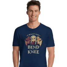 Load image into Gallery viewer, Shirts Premium Shirts, Unisex / Small / Navy Bend The Knee