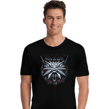 Load image into Gallery viewer, Daily_Deal_Shirts Premium Shirts, Unisex / Small / Black The White Wolf