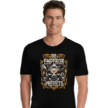 Load image into Gallery viewer, Shirts Premium Shirts, Unisex / Small / Black The Emperor Protects
