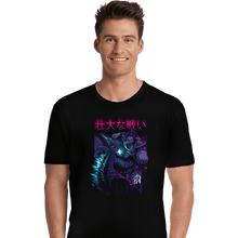 Load image into Gallery viewer, Secret_Shirts Premium Shirts, Unisex / Small / Black Epic Kaiju Battle