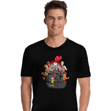 Load image into Gallery viewer, Daily_Deal_Shirts Premium Shirts, Unisex / Small / Black Creepy Clown In Derry Maine