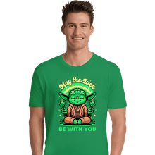 Load image into Gallery viewer, Secret_Shirts Premium Shirts, Unisex / Small / Irish Green Luck Be With You