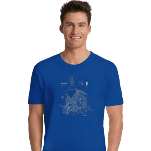 Shirts Premium Shirts, Unisex / Small / Royal Blue Trojan Rabbit