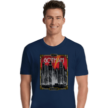Load image into Gallery viewer, Shirts Premium Shirts, Unisex / Small / Navy Visit Gotham