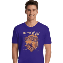 Load image into Gallery viewer, Shirts Premium Shirts, Unisex / Small / Violet Robo Head