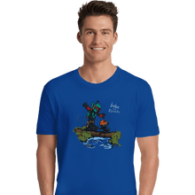 Load image into Gallery viewer, Shirts Premium Shirts, Unisex / Small / Royal Blue Boba And Fennec