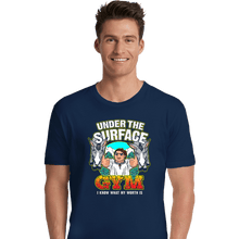 Load image into Gallery viewer, Shirts Premium Shirts, Unisex / Small / Navy Luisa's Gym (Navy)