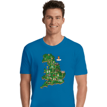 Load image into Gallery viewer, Daily_Deal_Shirts Premium Shirts, Unisex / Small / Sapphire Super Monty World