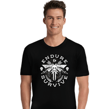 Load image into Gallery viewer, Shirts Premium Shirts, Unisex / Small / Black Survive Emblem