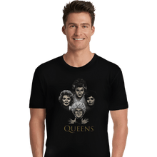 Load image into Gallery viewer, Shirts Premium Shirts, Unisex / Small / Black Golden Queens