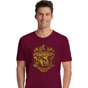 Sold_Out_Shirts Premium Shirts, Unisex / Small / Maroon Team Gryffindor