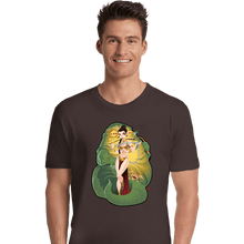 Load image into Gallery viewer, Daily_Deal_Shirts Premium Shirts, Unisex / Small / Dark Chocolate Leia And Jabba
