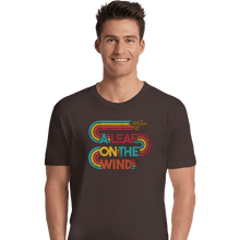 Load image into Gallery viewer, Daily_Deal_Shirts Premium Shirts, Unisex / Small / Dark Chocolate Vintage Leaf On The Wind