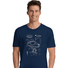 Load image into Gallery viewer, Daily_Deal_Shirts Premium Shirts, Unisex / Small / Navy LO-LA59 Schematics