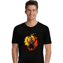 Load image into Gallery viewer, Shirts Premium Shirts, Unisex / Small / Black Soul Of The Golden Hunter