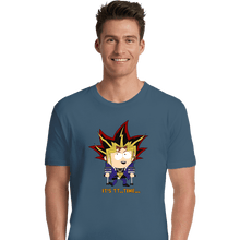 Load image into Gallery viewer, Daily_Deal_Shirts Premium Shirts, Unisex / Small / Indigo Blue Duel Time