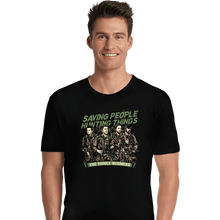Load image into Gallery viewer, Daily_Deal_Shirts Premium Shirts, Unisex / Small / Black Supernatural Ghostbusters