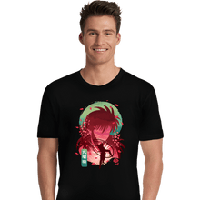 Load image into Gallery viewer, Daily_Deal_Shirts Premium Shirts, Unisex / Small / Black Kurama's Rose Whirlwind