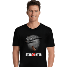 Load image into Gallery viewer, Secret_Shirts Premium Shirts, Unisex / Small / Black To The Starfighter!