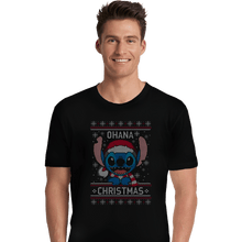 Load image into Gallery viewer, Shirts Premium Shirts, Unisex / Small / Black Ohana Christmas