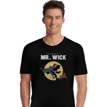 Load image into Gallery viewer, Shirts Premium Shirts, Unisex / Small / Black The Adventures Of Mr. Wick