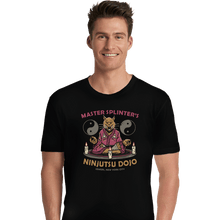 Load image into Gallery viewer, Daily_Deal_Shirts Premium Shirts, Unisex / Small / Black Splinter's Ninjutsu Dojo