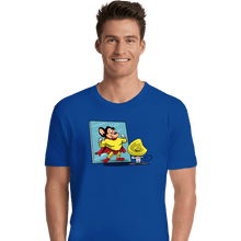 Load image into Gallery viewer, Secret_Shirts Premium Shirts, Unisex / Small / Royal Blue Mighty Or Speedy