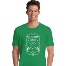 Load image into Gallery viewer, Shirts Premium Shirts, Unisex / Small / Irish Green Dungeon Dancer
