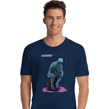 Load image into Gallery viewer, Shirts Premium Shirts, Unisex / Small / Navy Blue Thinker