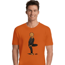 Load image into Gallery viewer, Shirts Premium Shirts, Unisex / Small / Orange The Scream Of Pain