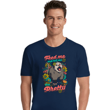 Load image into Gallery viewer, Daily_Deal_Shirts Premium Shirts, Unisex / Small / Navy Pretty Hungry Possum