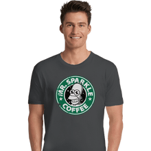 Load image into Gallery viewer, Shirts Premium Shirts, Unisex / Small / Charcoal Mr. Sparkle Coffee