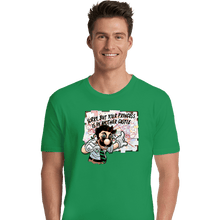 Load image into Gallery viewer, Secret_Shirts Premium Shirts, Unisex / Small / Irish Green Pepe Luigi!
