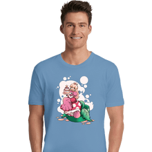 Load image into Gallery viewer, Shirts Premium Shirts, Unisex / Small / Powder Blue Princess Peach