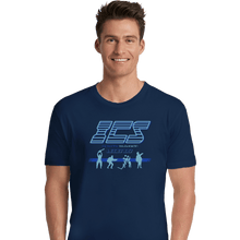 Load image into Gallery viewer, Shirts Premium Shirts, Unisex / Small / Navy Running Man ICS Legends

