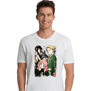 Daily_Deal_Shirts Premium Shirts, Unisex / Small / White Forger Family Watercolor