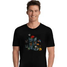 Load image into Gallery viewer, Shirts Premium Shirts, Unisex / Small / Black Dice Tower