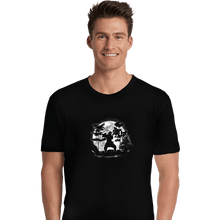 Load image into Gallery viewer, Shirts Premium Shirts, Unisex / Small / Black Moonlight Samurai