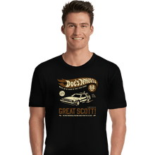 Load image into Gallery viewer, Daily_Deal_Shirts Premium Shirts, Unisex / Small / Black Doc's Wheels