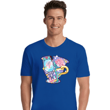 Load image into Gallery viewer, Shirts Premium Shirts, Unisex / Small / Royal Blue Magical Silhouettes - Chip
