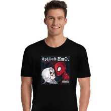 Load image into Gallery viewer, Secret_Shirts Premium Shirts, Unisex / Small / Black Spider-emo