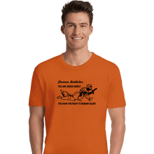 Load image into Gallery viewer, Daily_Deal_Shirts Premium Shirts, Unisex / Small / Orange Go Directly To Jail, Creep