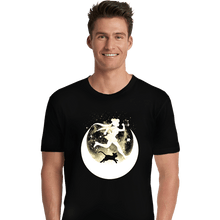 Load image into Gallery viewer, Daily_Deal_Shirts Premium Shirts, Unisex / Small / Black I Love My Cat To The Moon And Back!
