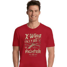 Load image into Gallery viewer, Daily_Deal_Shirts Premium Shirts, Unisex / Small / Red X-Wing Garage