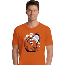 Load image into Gallery viewer, Secret_Shirts Premium Shirts, Unisex / Small / Orange Chainsaw Cute