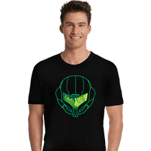 Load image into Gallery viewer, Secret_Shirts Premium Shirts, Unisex / Small / Black Metroid Face