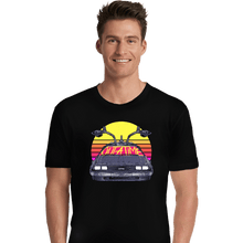 Load image into Gallery viewer, Secret_Shirts Premium Shirts, Unisex / Small / Black 80s Outatime