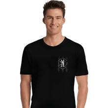 Load image into Gallery viewer, Daily_Deal_Shirts Premium Shirts, Unisex / Small / Black Nevermore Pocket Print