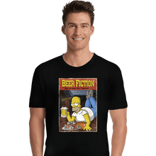 Load image into Gallery viewer, Daily_Deal_Shirts Premium Shirts, Unisex / Small / Black Beer Fiction