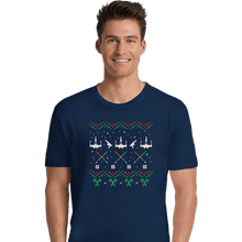Load image into Gallery viewer, Secret_Shirts Premium Shirts, Unisex / Small / Navy A Rogue Christmas
